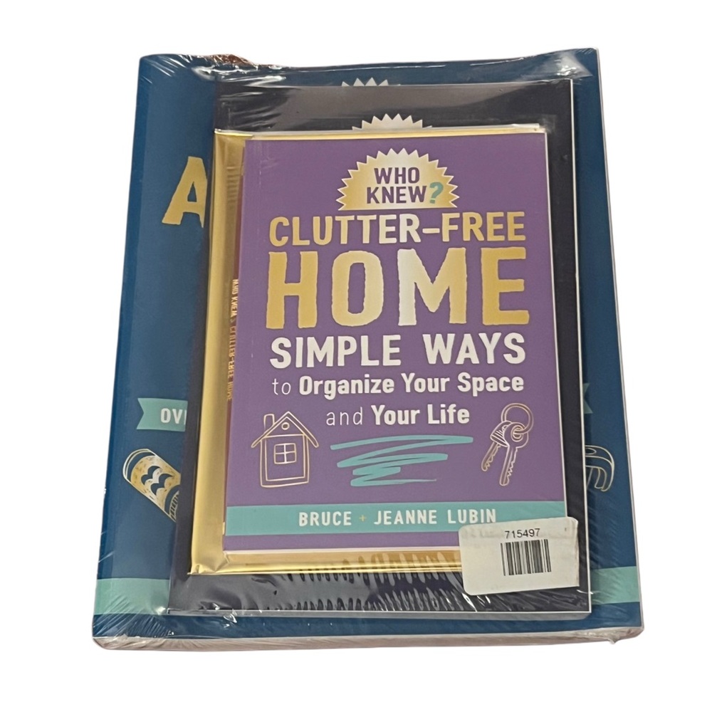 Who Knew Clutter-Free Home Simple Ways To Organize Your Space & Your Life Set